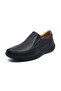 100% Leather Orthopedic Men's Summer Comfortable Daily Large Size Shoes 45-49