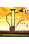 Mini Handheld Multi-Purpose Inflator Air Pump 5-Piece Pump Tip Bed Ball Bicycle Set - 4
