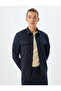 Long Sleeve Shirt with Flap Pocket Detail Viscose Blend Regular Fit - 3