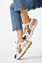 Nina Multicolor Women's Sneakers White - 3