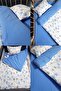 90X130 Baby Sleeping Set of 5 - Blue Cloud Star Pattern (Fit All Sizes) - 8