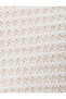 Long Sleeve T-Shirt with Crochet Texture, Window Detail, Crew Neck, Comfortable Fit - 6