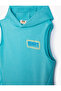 Hooded Athlete Sweatshirt with Seasonal Print Detail - 3
