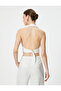 Crop Vest V-neck Buttoned Standard Cut - 4