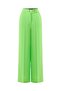 High Waist Wide Leg Crepe Trousers - 5