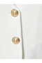 Crop Vest V-neck Buttoned Standard Cut - 6