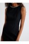 Sleeveless Mini Dress Rhinestone Scoop Neck A-Line - 5