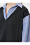 Long Sleeve Shirt Knitwear Fabric Detailed Classic Collar - 5