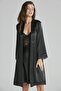 Satin Lace Nightgown and Dressing Gown Set - 4265 - 2