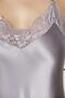 Satin Lace Women's Nightgown - 870 Royal - 2