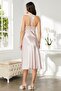 Satin Lace Women's Nightgown - 905 Powder - 4
