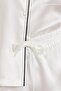 Satin Piping Women's Pajama Set - 1205 Ecru - 3