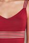 Combed Cotton Athlete Panties Women's Underwear Set - 300 Burgundy - 3