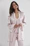 Velvet Satin 3-Piece Women's Pajama Set - 2040 - 3