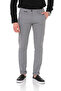 Men's Slim Fit Trousers-4554-Grey