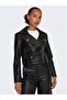 Jdyetta Faux Leather Jacket Otw Sie 15310269 Black - 2