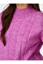 Jdysusanna L/S Hn Cable Pullover Knt 15328351   Rose Violet - 6