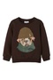 Bracken Nmmradek Nreg Sweat Bru 13236357 - 4