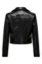 Jdyetta Faux Leather Jacket Otw Sie 15310269 Black - 6