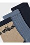 Nmmrutti 3P Sock 13236508   Weathered Teak - 2