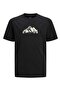 Jcomountain Logo Printed T-Shirt - Crew Neck, Sn Jnr 12263123 , Black - 3