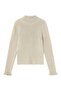 long-sleeved knitted sweater