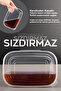 8 Pieces of Leak-Proof Storage Containers with Self-Closing Lids, Suitable for Deep Freezer, Airtight Organizer, 1Lt - 3