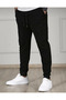 Men's Black Slim Fit Jogger Sweatpants.
