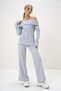 Women's Grimelange Madonna Collar Camisole Blouse and Trousers Set Alc-X13060