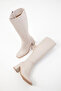 Beige Women's Boots 19953 - 4