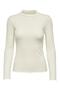 Jdyfransiska L/S Highneck Top Jrs Noos 15228065 Whitecap Gray - 6