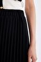 Women's Black Skirt - B9014Ax/Bk81 - 5