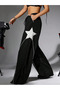 Y2k Black Knitted Pants Tracksuit
