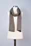 وشاح تريكو منقوش بنقشة Houndstooth - 3