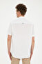 Men's White Short Sleeve Shirt 50284296-Vr013 - 5