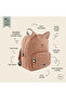 Mrs. Cat Kindergarten Backpack - Unisex Children's Pink Backpack - 23X31X10Cm - 90-222 - 3