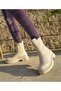 Tan Women's Boots Side Elastic Waterproof Thick Soled Women's Daily Boots - 4
