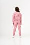 Be Yourself Be Strong Be Brave Printed Hooded Girls' Top and Bottom Tracksuit Set - 5