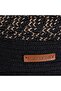 Basket with Lid Handmade Cotton Black Wicker Decorative Basket 45cm 9001 - 4