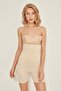 C12014 Women's Double Corset Boxer Skin