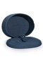 Handmade cotton navy blue wicker decorative basket with lid 25cmx34cm 9013 - 2