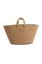 Cesta Handmade Cotton Natural Straw Bag Beach Casual Decorative Bag 26x57cm - 3
