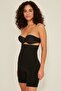 C12007 High Waist Short Leg Corset Black - 2