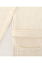 Likya 100% Cotton Cream Bridal Bathrobe Set, 2 Pieces (1 Bathrobe, 1 Towel) 1053a - 5