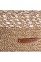 Handmade cotton natural beige wicker decorative basket with lid 36cmx45cm 9032 - 4