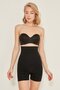 C12047 Women's Boxer Corset Black