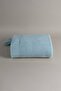 Miel Blue Single Tv Blanket with Pompom Edge 130X170 37122 - 6