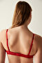 حمالة صدر حمراء مطرزة من Wowbra - 4