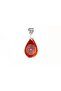 Esmaül Hüsna Written Agate Stone Drop Necklace / Allah's 99 Name Prayer Necklace - 2