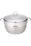 Casserole 20x11cm - 3.3 Liter Capacity -18/10 Cr-Ni Stainless Steel - Silver